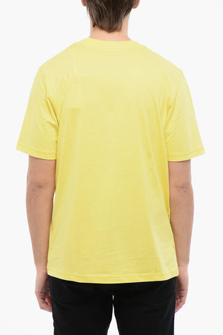 RED TAG Cotton Crewneck T-Shirt T-JUST-N10 With Velour Logo