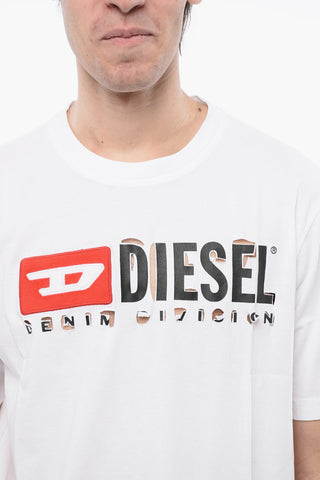 RED TAG Cotton Vintage effect T-JUST-DIVSTROYED Crew-neck T-shirt