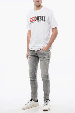 RED TAG Cotton Vintage effect T-JUST-DIVSTROYED Crew-neck T-shirt