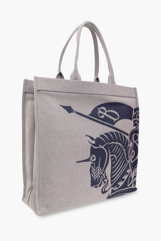 Maxi Borsa Shopper in Canvas