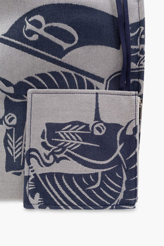 Maxi Borsa Shopper in Canvas