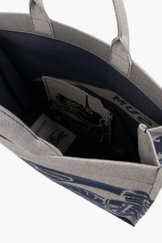 Maxi Borsa Shopper in Canvas