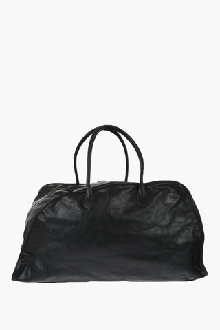 Borsa Duffle SHIELD In Pelle a Tinta Unita