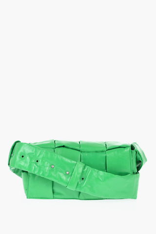 Braided Leather Crossbody Bag