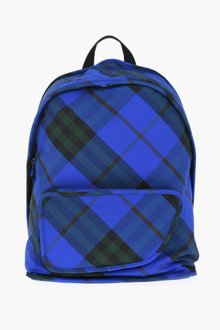 Tartan Checked Nylon SHIELD Backpack