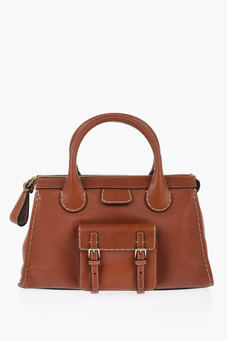 Borsa Tote In Pelle con Tracolla Removibile
