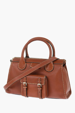 Borsa Tote In Pelle con Tracolla Removibile