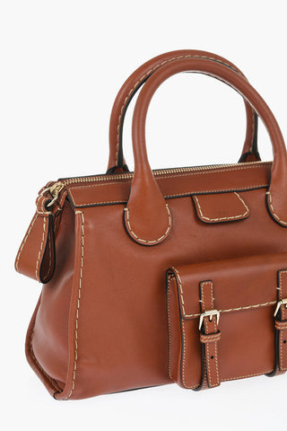 Borsa Tote In Pelle con Tracolla Removibile