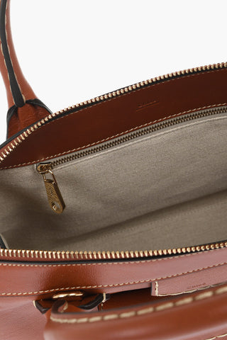 Borsa Tote In Pelle con Tracolla Removibile