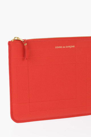 Pouch in Pelle a Tinta Unita