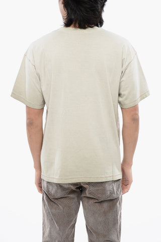 RED TAG UNISEX T-Shirt Girocollo T-BUXT-N4 in Tinta Unita con Logo Stampato 
