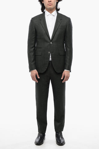 Single-breasted Jacquard Fabric Suit