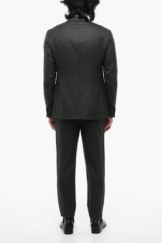 Single-breasted Jacquard Fabric Suit