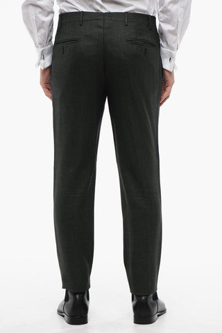 Single-breasted Jacquard Fabric Suit