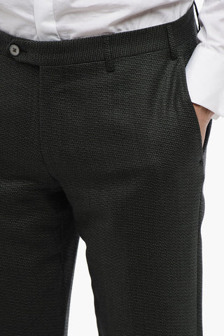 Single-breasted Jacquard Fabric Suit