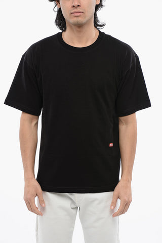 RED TAG T-Shirt Girocollo T-BOXT-N11 in Tinta Unita con Stampa sul Retro