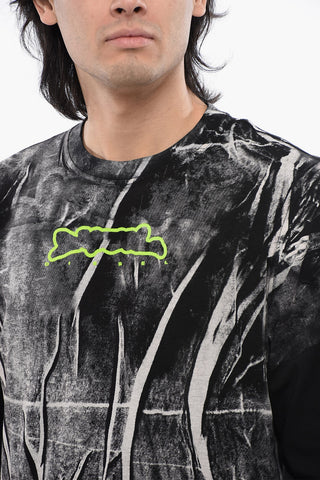 RED TAG T-Shirt Girocollo T-JUST-LS-N a Maniche Lunghe 