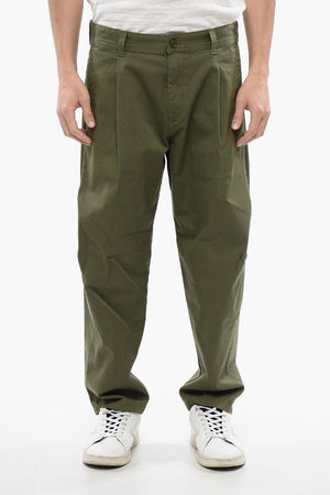 RED TAG Hose P-ARTHUR aus Stretch-Baumwolle mit einer Falte