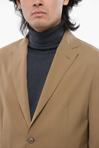 Blazer in Tessuto Tecnico con Tasche Utility