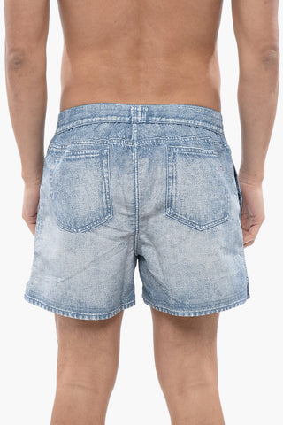 RED TAG Swim Shorts BMBX-KEN-37 with Denim Effect Print