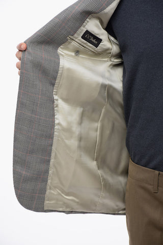Blazer In Lana Motivo Principe di Galles