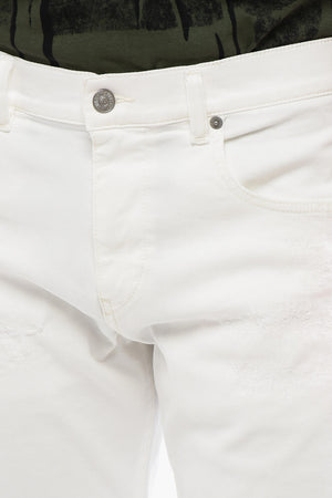 Jogg Jeans D-STRUKT-Z-NE Helle Waschung Mittlere Leibhöhe 16cm