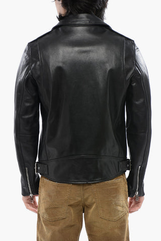 Leather Biker Jacket L-GARRETT-R