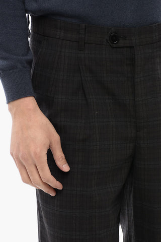 Double Pleated SPICA Pants with Cuffed Hem