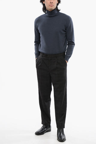 Double Pleated SPICA Pants with Cuffed Hem