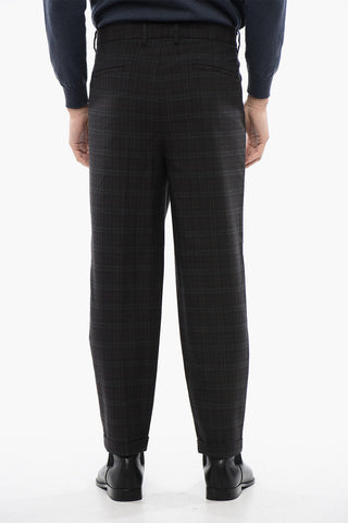 Double Pleated SPICA Pants with Cuffed Hem