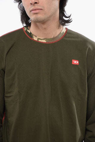 Stretch Cotton UMSET-WILLIAM Long Pyjamas with Camouflage Pants