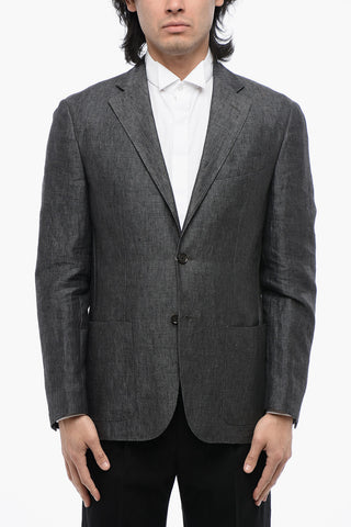 Blazer Monopetto In Chambray 