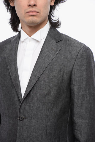 Blazer Monopetto In Chambray 