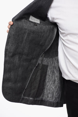 Blazer Monopetto In Chambray 