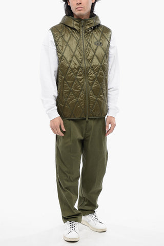RED TAG Sleeveless Quilted J-FOKK-LOGO Jacket