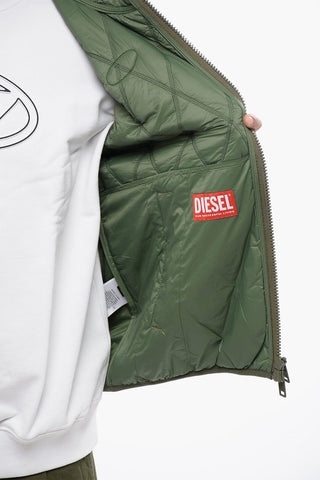 RED TAG Sleeveless Quilted J-FOKK-LOGO Jacket