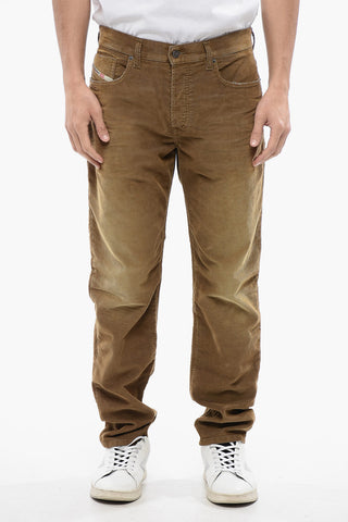 Pantaloni 5 Tasche 2023 D-FINITIVE  in Velour a Coste