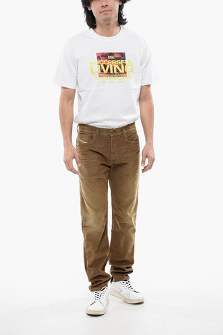 Pantaloni 5 Tasche 2023 D-FINITIVE  in Velour a Coste