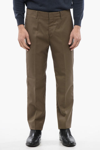 Wool Blend Straight Fit TALIA Pants