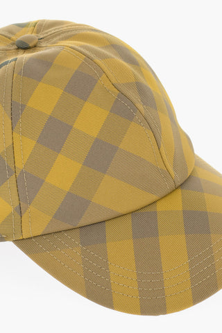 Technical Fabric Checked Cap