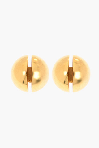 Orecchini a Clip in Ottone Effetto Dorato