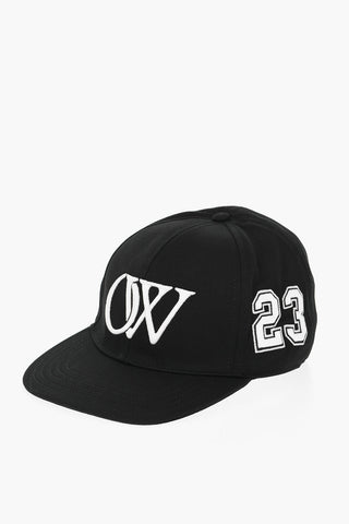 Cotton Twill BOXY Cap with Maxi Frontal Monogram