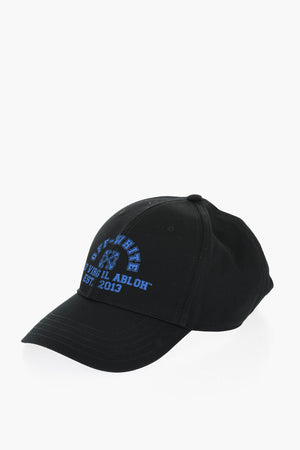 Solid Color Cap with Contrasting Logo