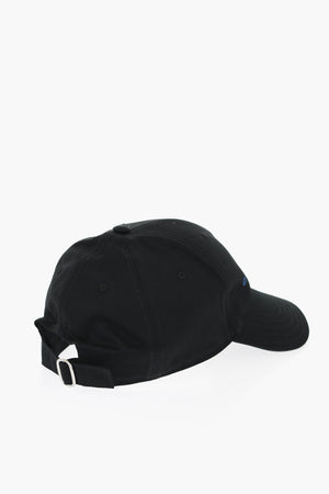 Solid Color Cap with Contrasting Logo
