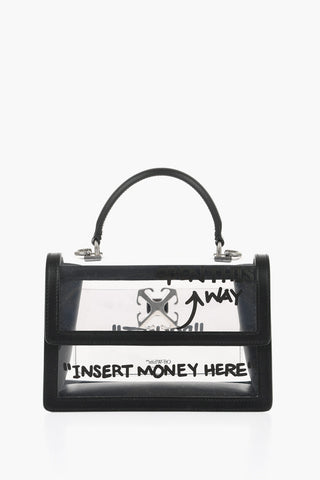 Borsa JITNEY 1.4 in Pvc con Dettagli in Pelle