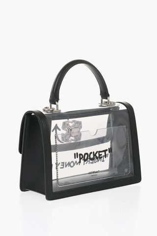 Borsa JITNEY 1.4 in Pvc con Dettagli in Pelle