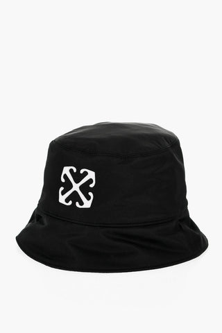 Solid Color ARROW Bucket Hat with Embroidery