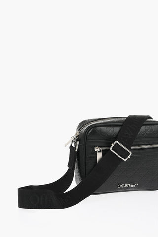 Camera Bag in Pelle con Monogram All-Over