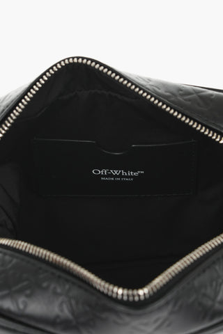 Camera Bag in Pelle con Monogram All-Over