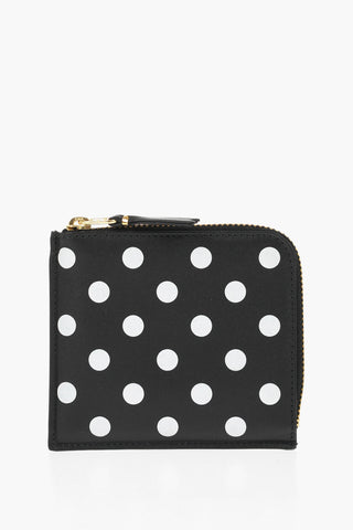 Portafoglio a Pois in Pelle 